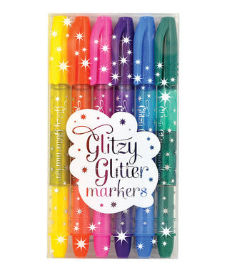 glitter markers