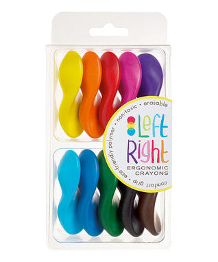 left right crayons